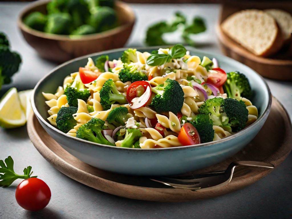 Sałatka makaronowa z brokułem – zdrowe i pyszne danie na ciepłe i zimne dni