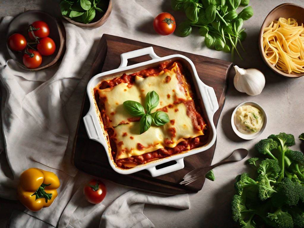 lasagne wegetarianska pyszny i zdrowy obiad dla milosnikow roslinnej kuchni